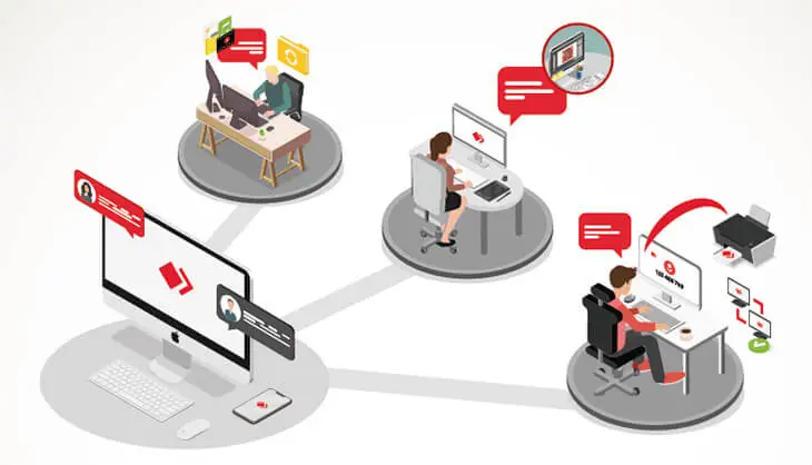 Conexión remota con AnyDesk para diagnóstico de recuperación de datos